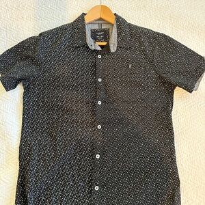 Level Ten Men’s Modern Shirt Short Sleeve- S